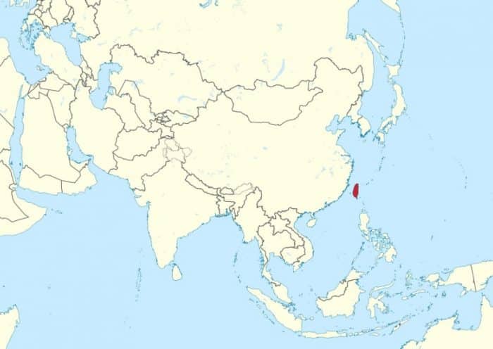 Peta Buta Asia