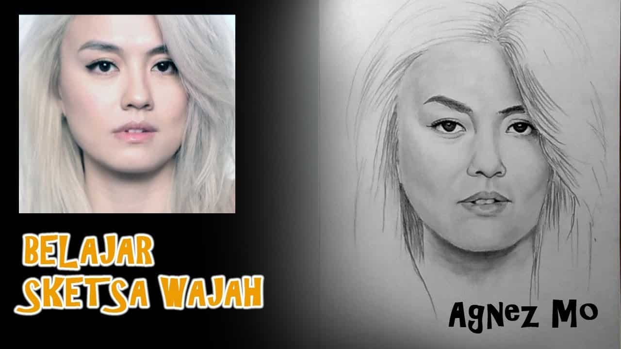 Gambar Sketsa Wajah Artis Indonesia Galeri Seleb Indonesia