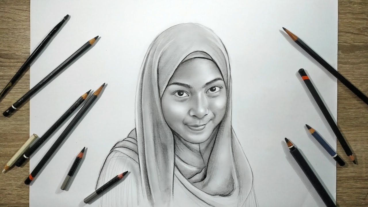 Pensil Sketsa Gambar Pahlawan Indonesia Yang Mudah Digambar | Inapg Id